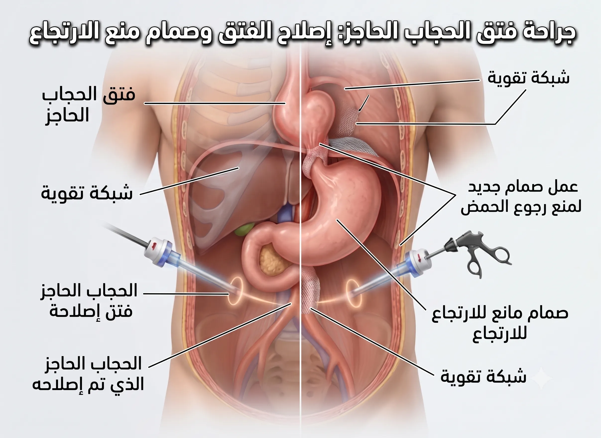 جراحة فتق الحجاب الحاجز