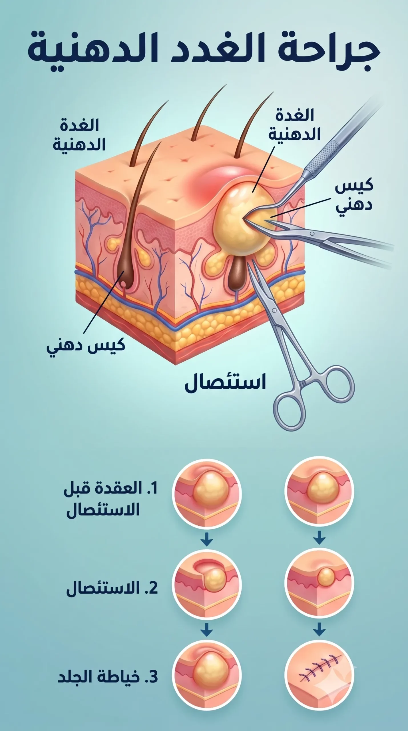 جراحة الغدد الدهنية