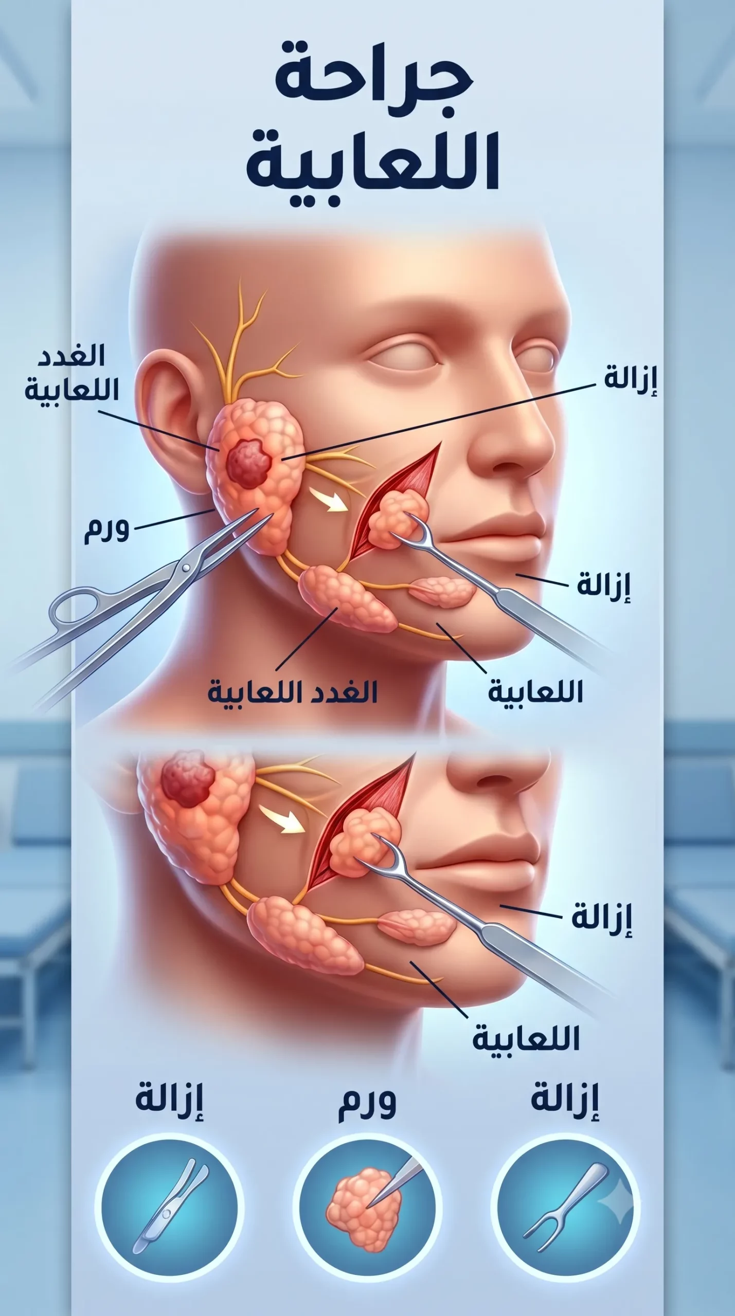 جراحة الغدة اللعابية