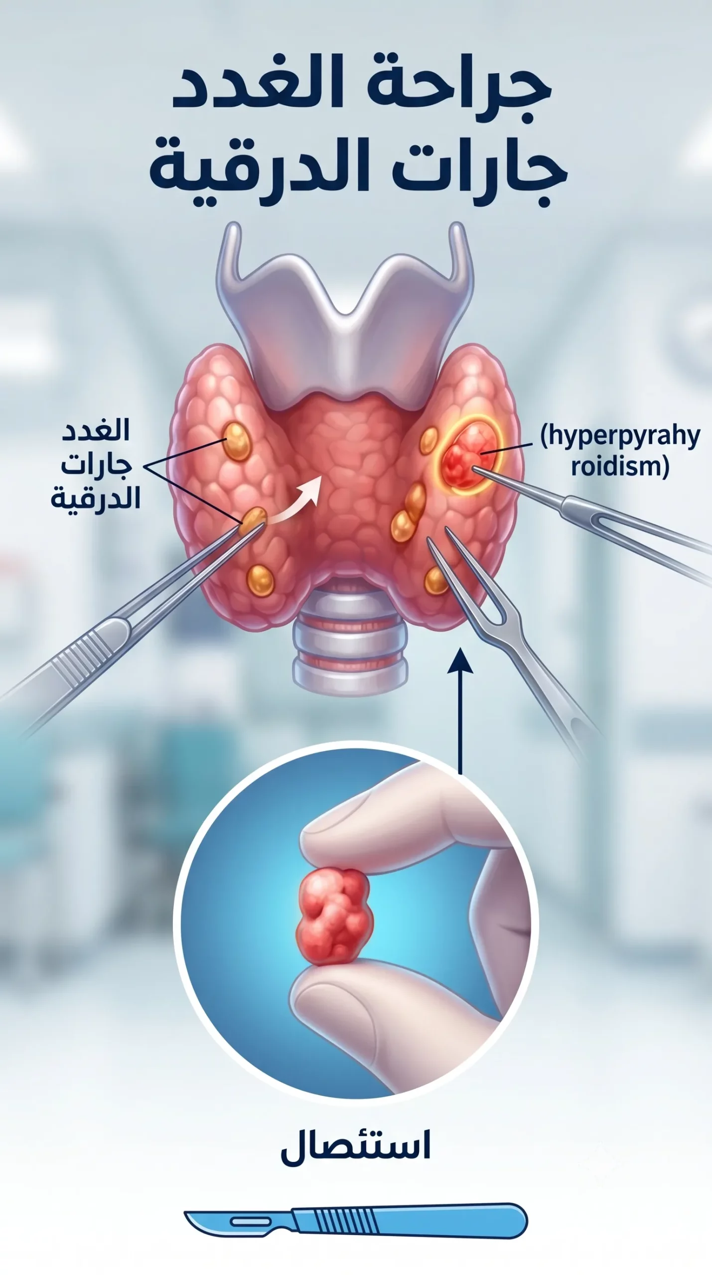 جراحة الغدد جارات الدرقية