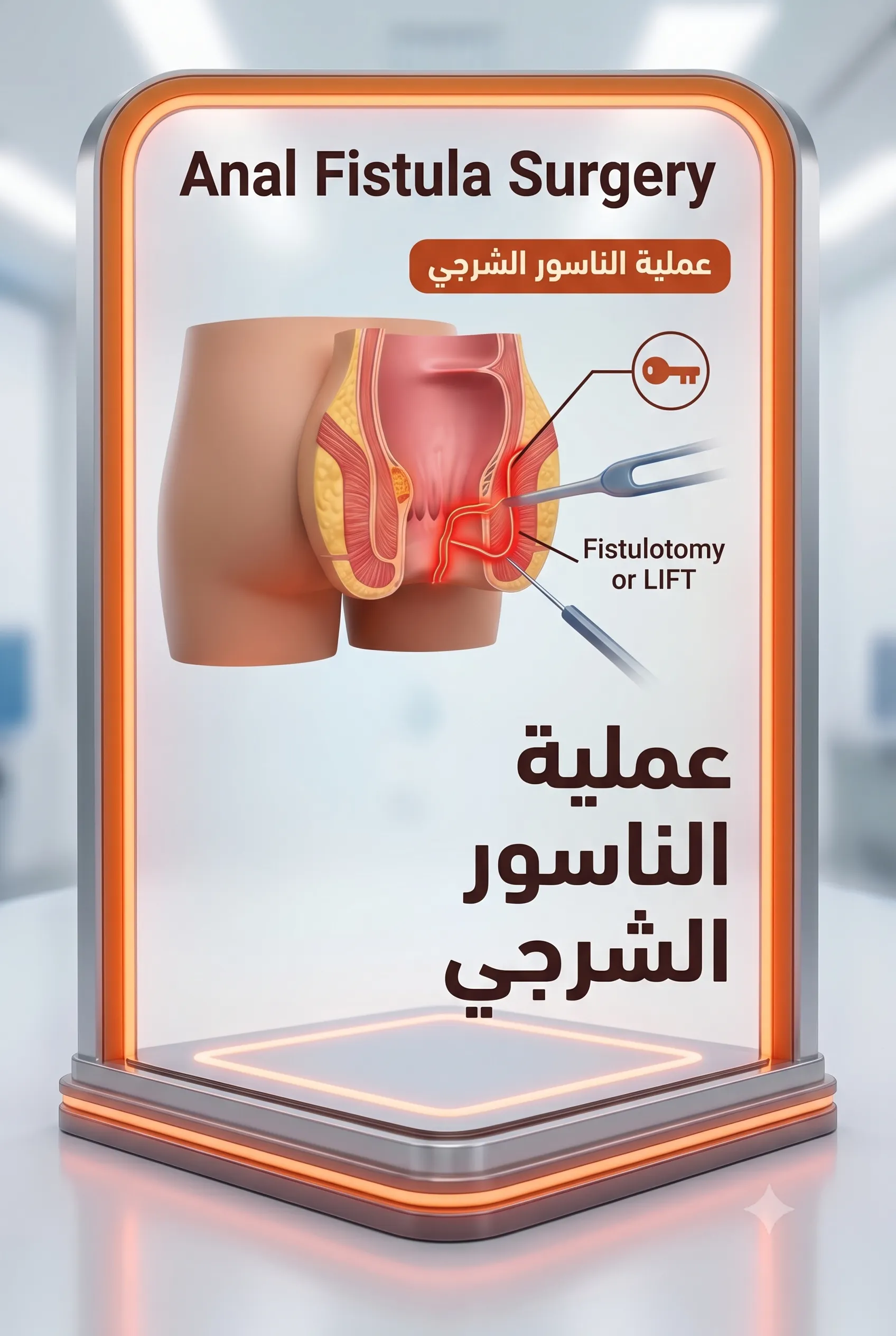 عملية الناسور الشرجي