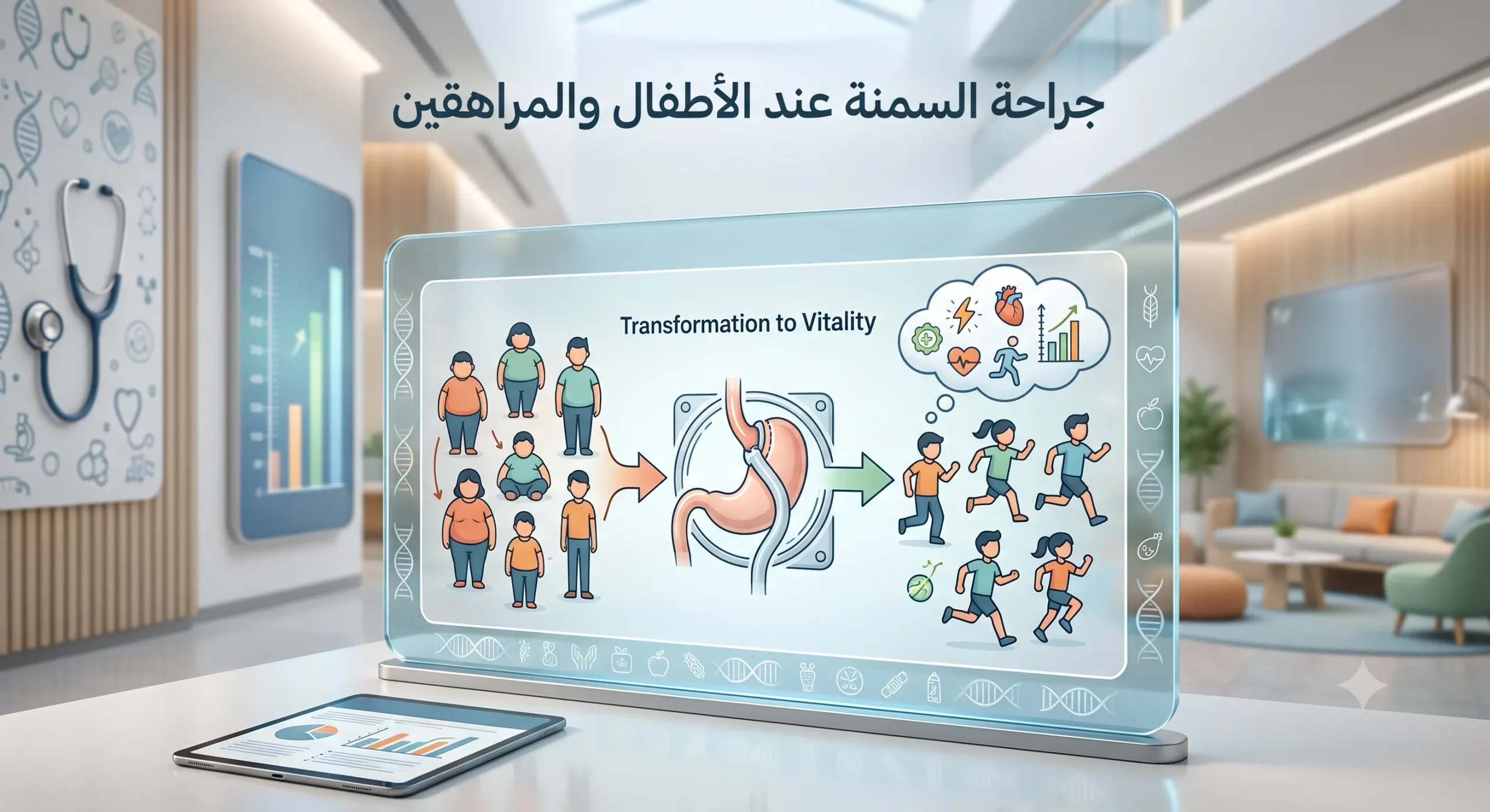 جراحة البدانة عند الأطفال والمراهقين
